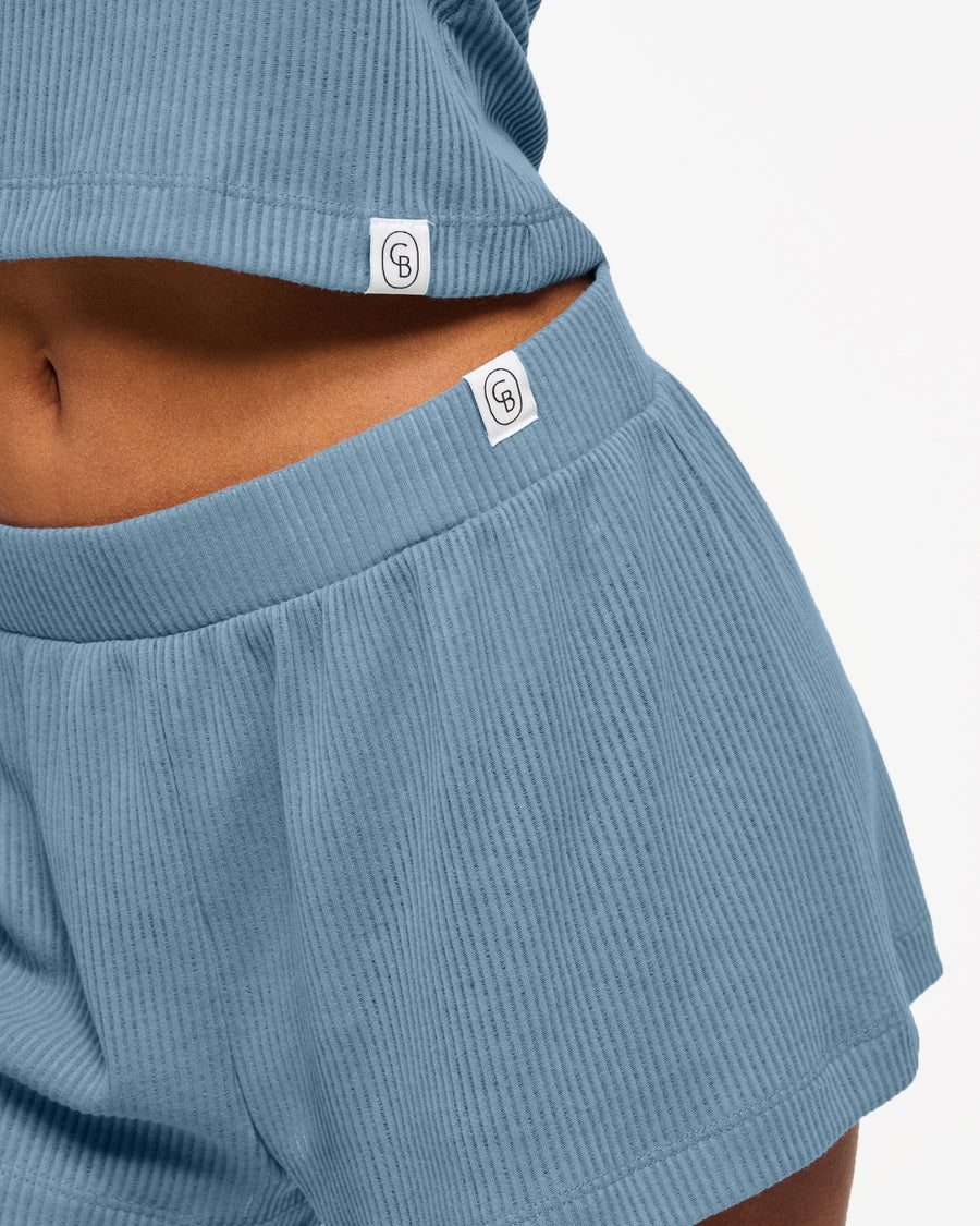 Blue Boxer - Armonia Pima Cotton Short